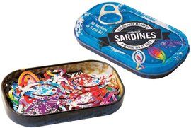Tin of Sardines Page Markers - фото книги