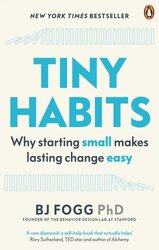 Tiny Habits: Why Starting Small Makes Lasting Change Easy - фото обкладинки книги