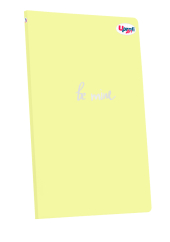 "Title note" yellow, B6 - фото обкладинки книги