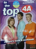 To the Top  4A Student's Book+WB with CD-ROM with Culture Time for Ukraine - фото обкладинки книги