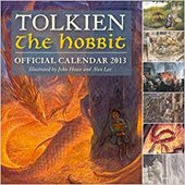Tolkien Calendar 2013 : Illustrated by John Howe and Alan Lee - фото обкладинки книги
