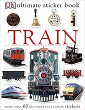 Train Ultimate Sticker Book - фото обкладинки книги