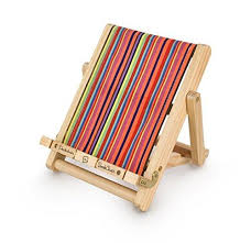 Тримач для книг Deckchair Bookchair Deluxe Medium Stripy - фото книги