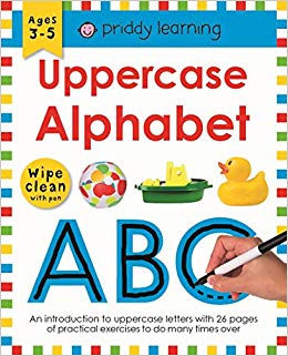 Uppercase Alphabet: Wipe Clean Workbooks - фото книги