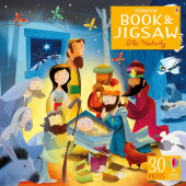 Usborne Book and Jigsaw The Nativity - фото обкладинки книги