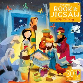 Usborne Book and Jigsaw The Nativity - фото книги