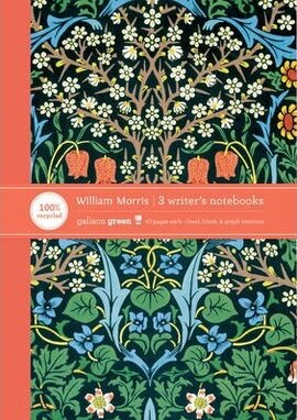 V&A William Morris Evening Garden ECO Writer's Notebook - фото книги