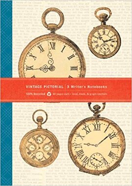 Vintage Pictorial ECO Writer's Notebook - фото книги