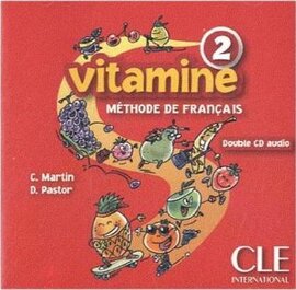 Vitamine 2. CD audio pour la classe (набір із 2 аудіодисків) - фото книги
