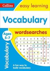 Vocabulary Word Searches. Ages 5-7 - фото обкладинки книги
