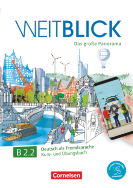 Weitblick B2.2 Kurs- und bungsbuch mit PagePlayer-App - фото книги