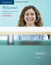 Welcome! Student's Book : English for the Travel and Tourism Industry - фото обкладинки книги