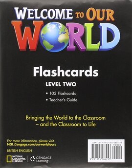 Welcome to Our World 2: Flashcards Set - фото книги