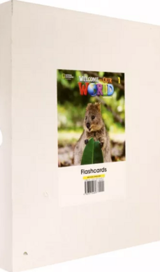 Welcome to Our World 2nd edition 1 Flashcards Set - фото книги