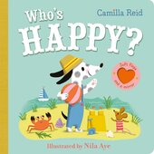 Who's Happy?: An Interactive Lift the Flap Book for Toddlers - фото обкладинки книги