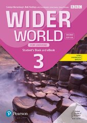 Wider World (2nd Edition) for Ukraine 3 Student's Book + eBook - фото обкладинки книги