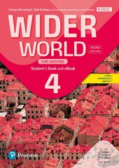 Wider World (2nd Edition) for Ukraine 4 Student's Book + eBook - фото обкладинки книги