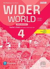 Wider World (2nd Edition) for Ukraine 4 Teacher's Book + Teacher's Portal Access Code - фото обкладинки книги