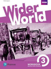 Wider World 3 Workbook  + Online Homework - фото обкладинки книги