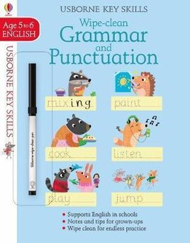 Wipe Clean Grammar And Punctuation. Age 5-6 - фото книги