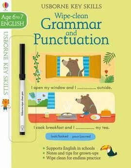Wipe Clean Grammar And Punctuation. Age 6-7 - фото книги