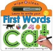 Wipe Clean Learning: First Words - фото обкладинки книги