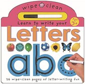 Wipe Clean Learning: Letters - фото обкладинки книги