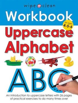 Wipe-Clean Workbook: Uppercase Alphabet - фото книги