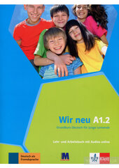 WIR neu A1.2 Lehr- und Arbeitsbuch mit Audio-CD - фото обкладинки книги
