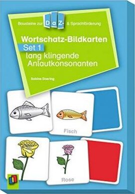 Wortschatz-Bildkarten - Set 1: lang klingende Anlautkonsonanten (картки) - фото книги