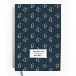 Write&Draw. Blue flowers - фото книги