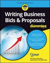 Writing Business Bids and Proposals For Dummies - фото обкладинки книги