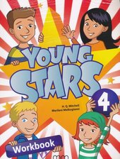 Young Stars 4. Workbook with CD - фото обкладинки книги