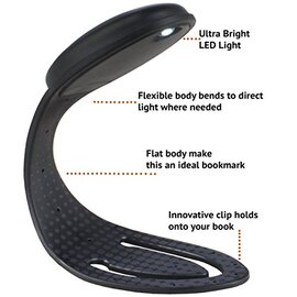 Закладка Flexilight Black New - фото книги