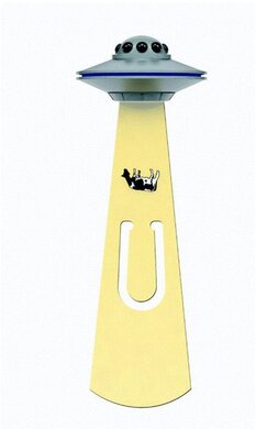 Закладка UFO Silver - фото книги