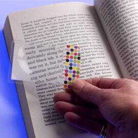 Збільшувальна лінза Flexible Magnifier Wallet Size Dots - фото книги