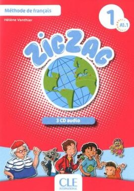 ZigZag 1. CD audio pour la classe. Collectif (набір із 3 аудіодисків) - фото книги