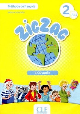 ZigZag 2. CD audio pour la classe. Collectif (набір із 3 аудіодисків) - фото книги