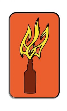 Значок «Коктейль» - фото книги