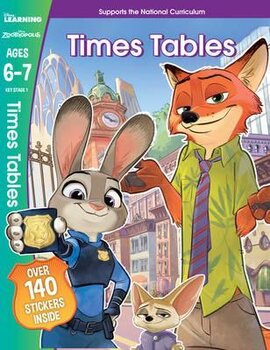 Zootropolis. Times Tables. Ages 6-7 - фото книги