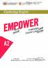 Cambridge English Empower Elementary Student's Book (підручник) - фото 2