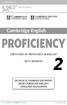 Cambridge English Proficiency 2 Student's Book without Answers (підручник) - фото 2