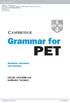 Cambridge Grammar for PET without Answers Grammar Reference and Practice (підручник) - фото 2