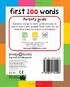 First 100 Words Board Book - фото 2