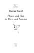 Down and Out in Paris and London (Folio World’s Classics) - фото 2
