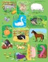 Наліпки для допитливих. Тваринки у селі. 32 наліпки - фото 8