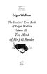 The Scotland Yard Book of Edgar Wallace. Volume III. The Mind of Mr. J. G. Reader - фото 2
