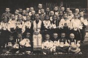 1939. «Перше причастя» в Ковалівці на Золочівщині