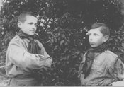 С.Бандера з невідомим, 1925 р.