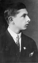 С.Бандера - гімназист, 1927 р.